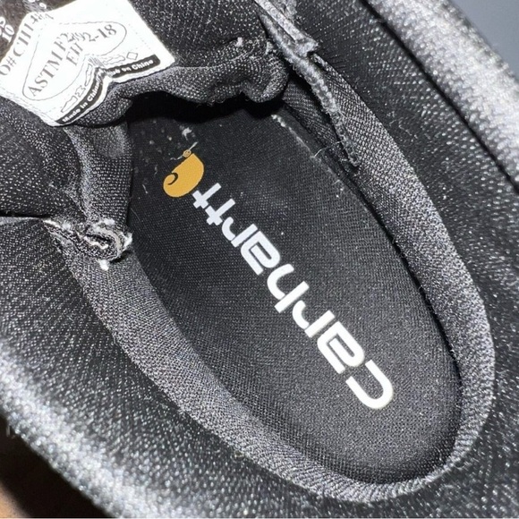 Carhartt Black Leather Men's Lace-Up Boots - Picture 4 of 5